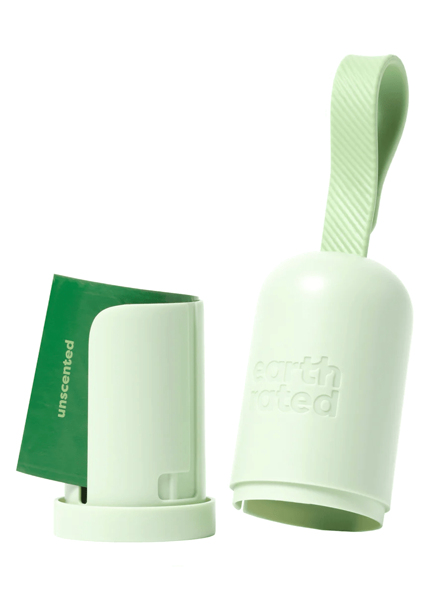 Earth Rated Unscented Dog Poop Bag Dispenser with 15 Bags - Wuffies