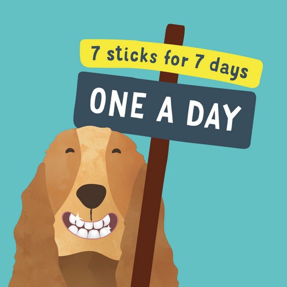 Edgard & Cooper Dental for Dogs Strawberry & Mint (7 Sticks, Large) - Wuffies