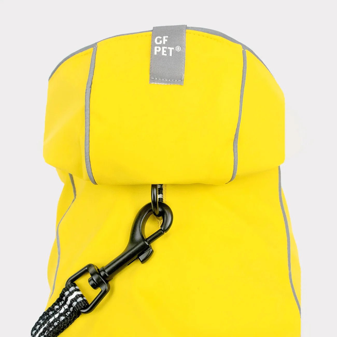 Elasto - Fit Reversible Dog Raincoat (Yellow Tie - Dye) - Wuffies