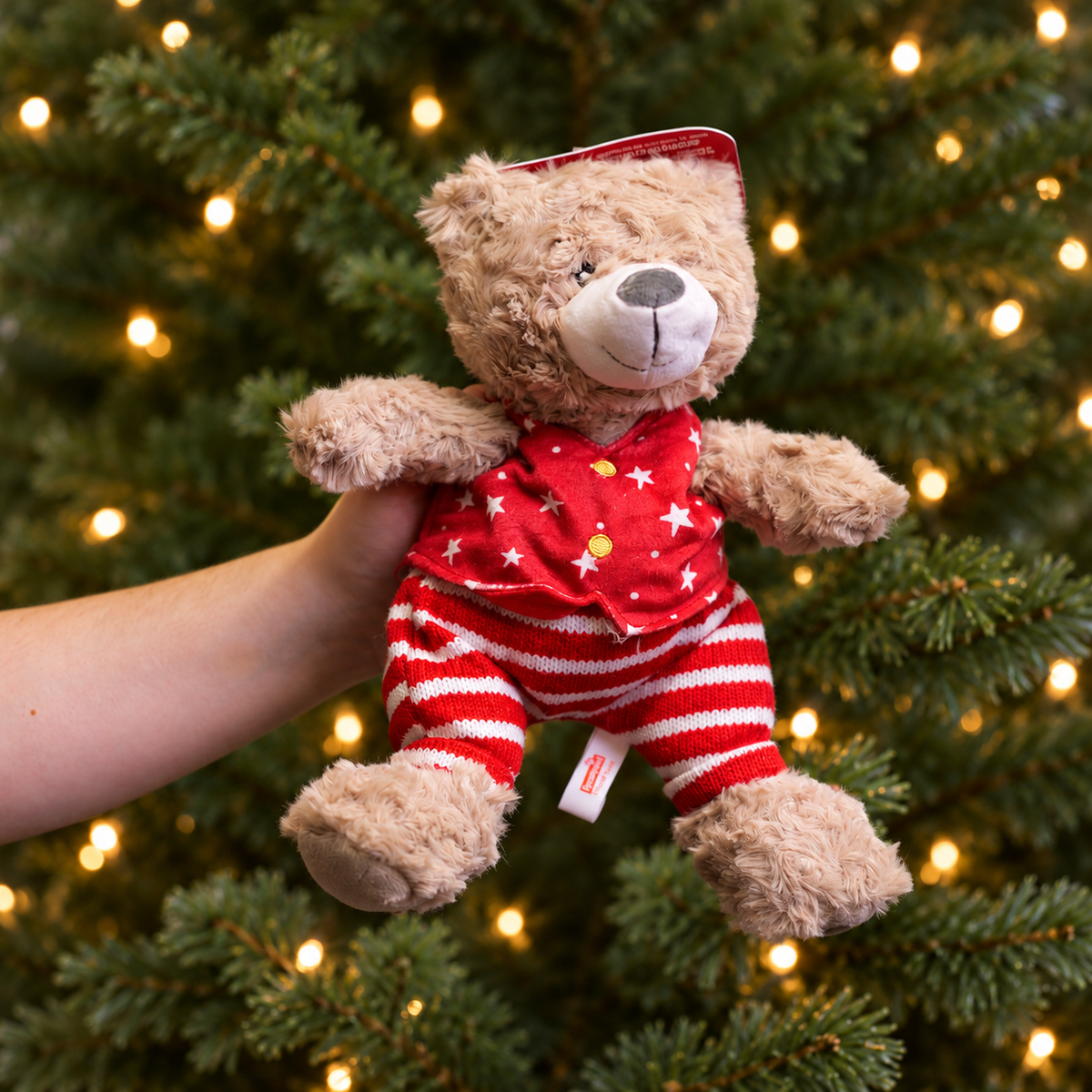 Rosewood Buddy Bear Christmas Dog Toy