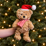 House of Paws Snuggly Christmas Teddy Bear Dog Toy