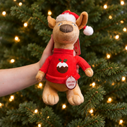 House of Paws Christmas Jumper Kangaroo Dog Toy