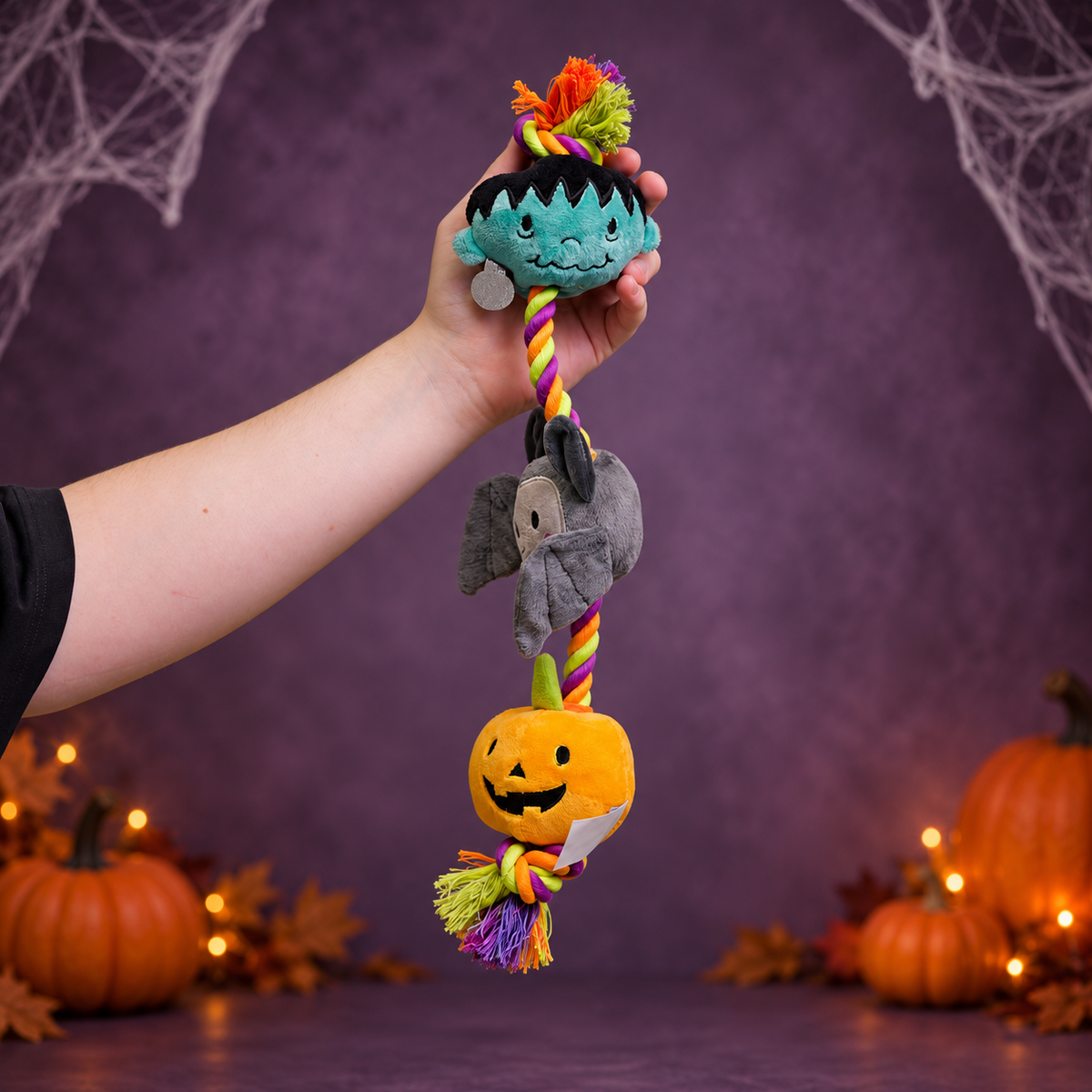 Happy Pet Halloween Mixed Rope Dog Toy