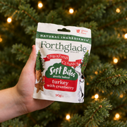 Forthglade Turkey with Cranberry Soft Bite Christmas Treats (90g)