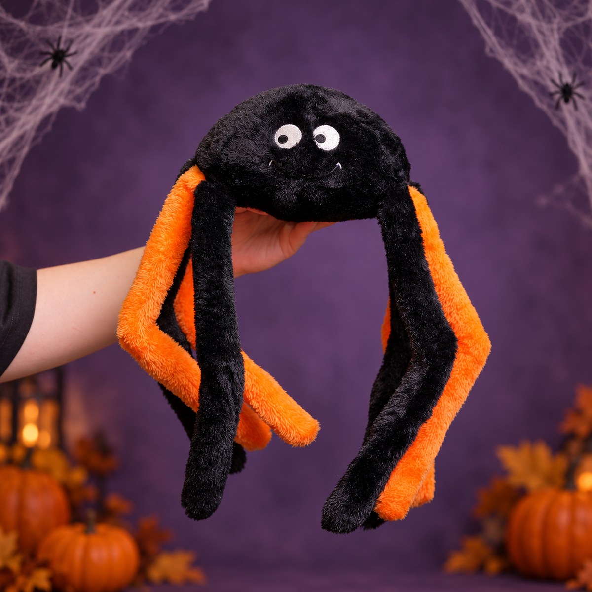 Happy Pet Halloween Spider Dog Toy (Large)