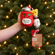 House of Paws Christmas Chutney & Cheese Rope Dog Toy