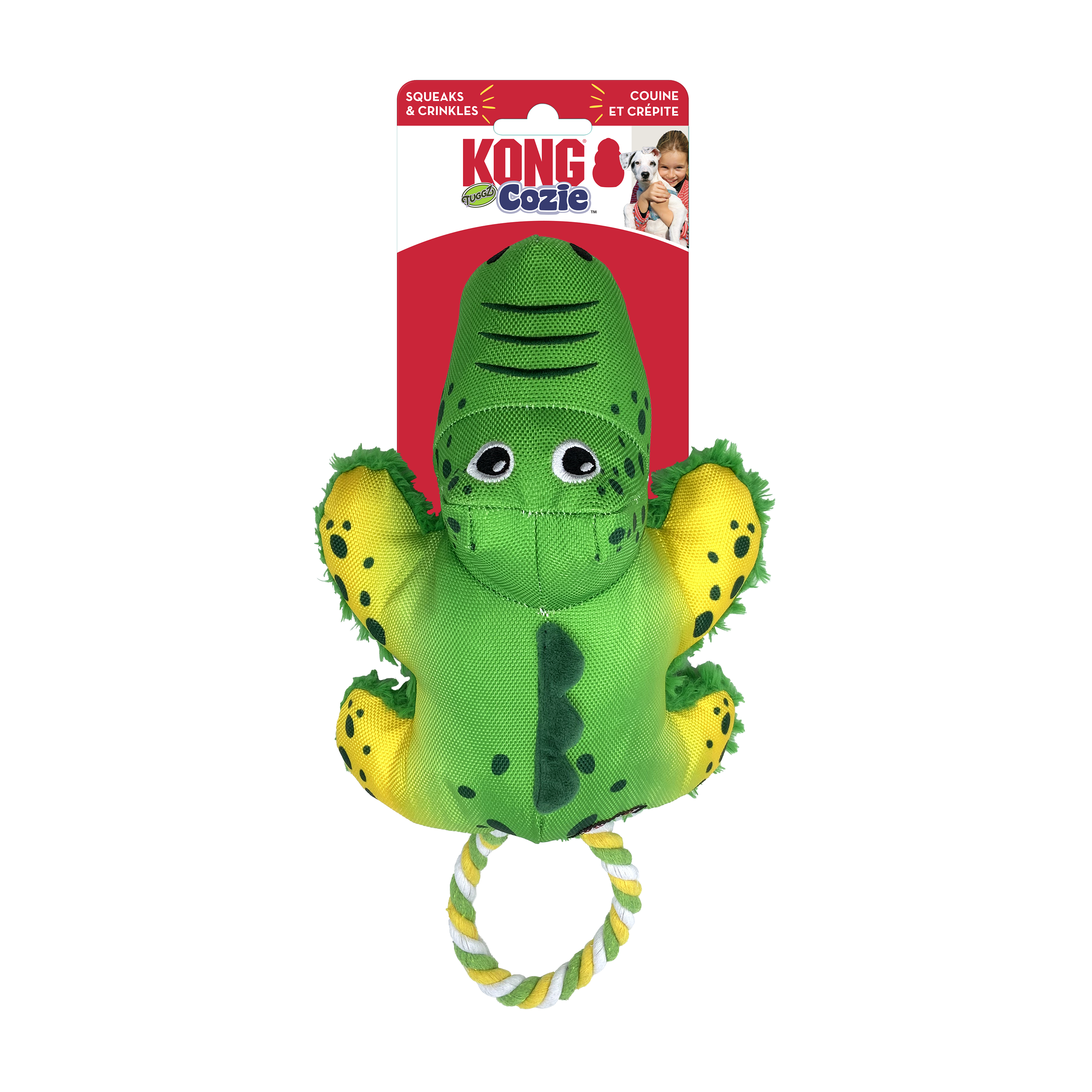 KONG Cozie Tuggz Alligator (M/L)