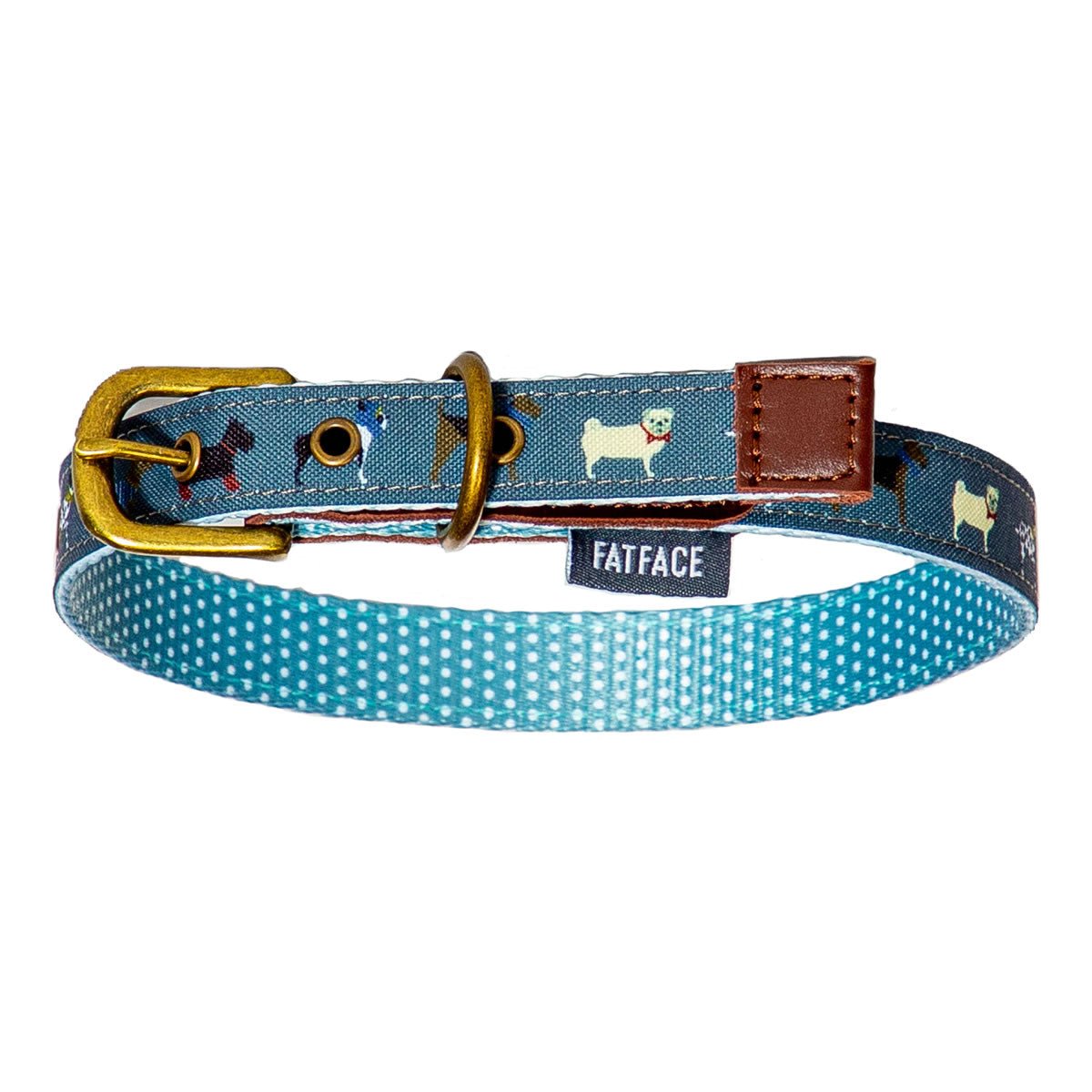 FatFace Marching Dog Collar - Wuffies