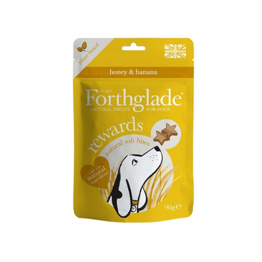 Forthglade Banana & Honey Soft Bites (90g) - Wuffies
