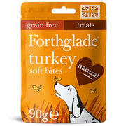 Forthglade Turkey Grain - Free Soft Bites Treats (90g) - Wuffies