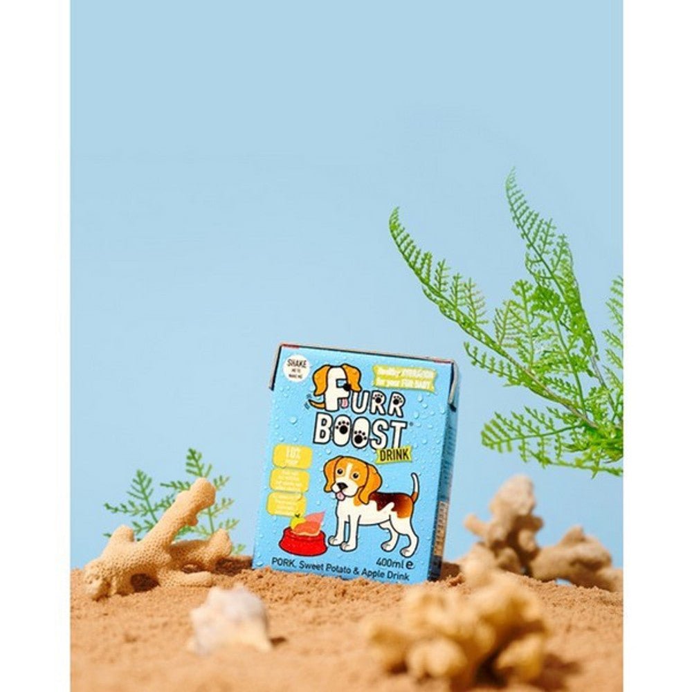 Furr Boost Pork Sweet Potato & Apple Dog Smoothie (400ml) - Wuffies