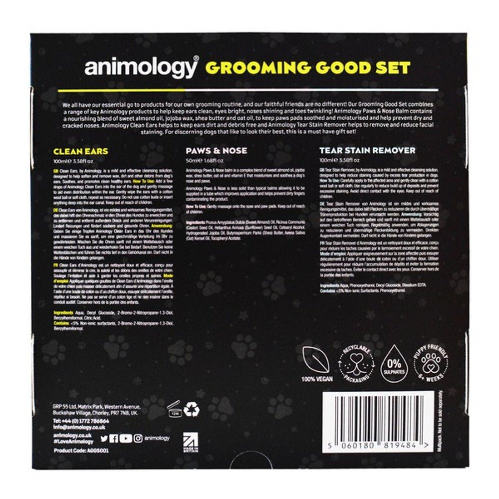 Grooming Good Gift Set by Animology - Wuffies