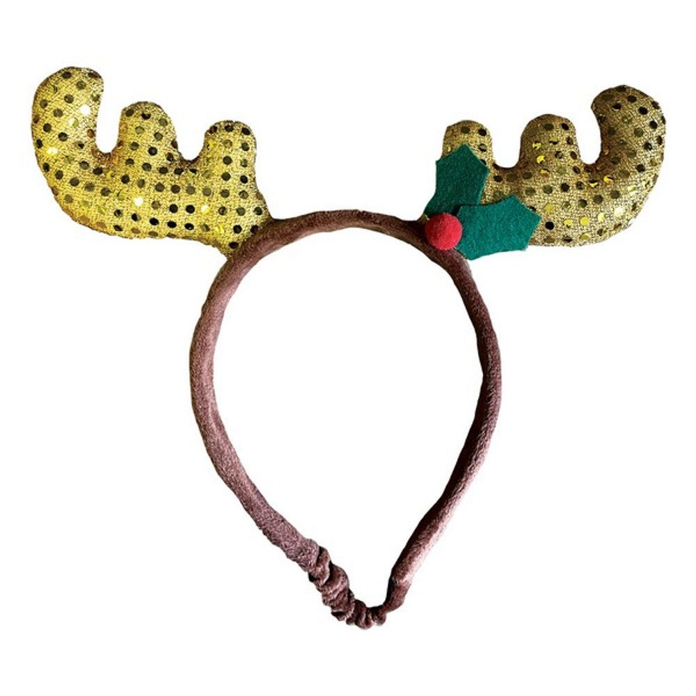 Happy Pet Glitter Antler Headband - Wuffies