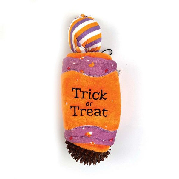 Happy Pet Halloween Trick or Treat Bungee Pull Dog Toy - Wuffies
