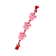 Happy Pet String of Piglets Rope Christmas Dog Toy - Wuffies