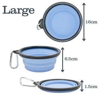 Henry Wag Travel Bowl (750ml) - Wuffies