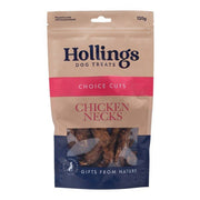 Hollings 100% Natural Chicken Necks (120g) - Wuffies
