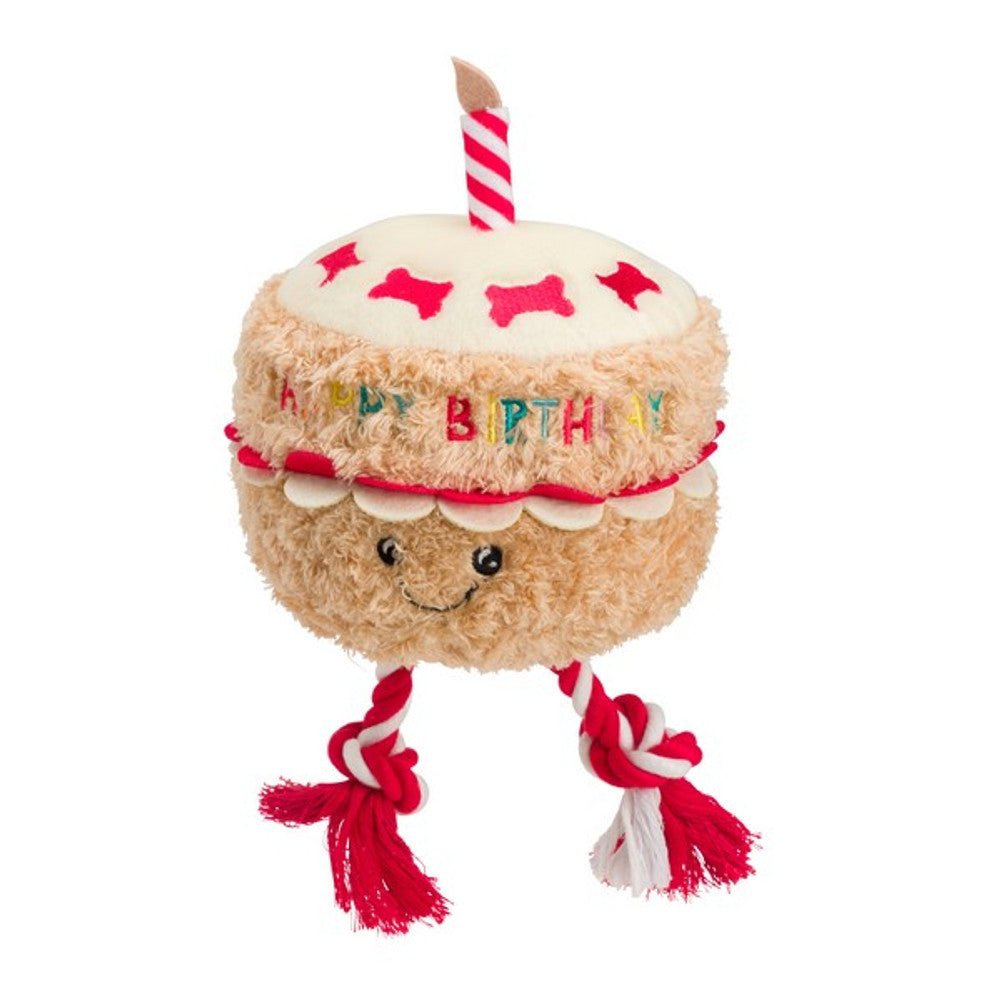 House of Paws Birthday Cake Rope Plushie - Wuffies