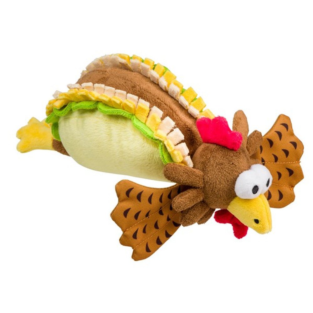 House of Paws Chicken Wrap Plush Dog Toy - Wuffies