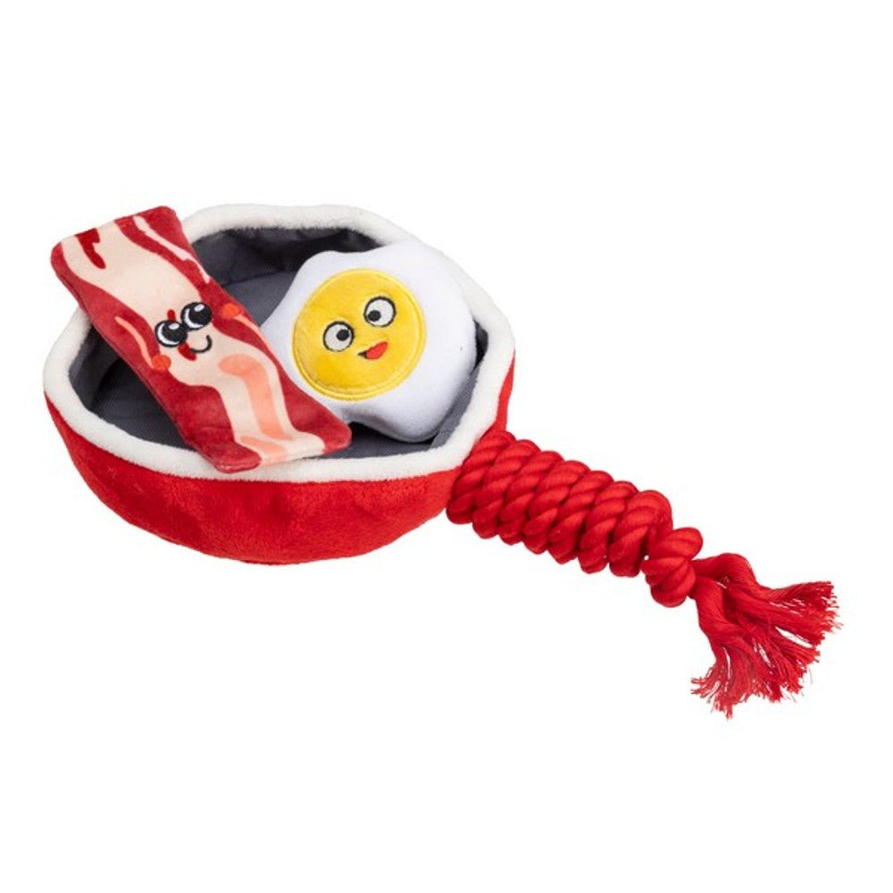 House of Paws Fry Up Rope Plush Dog Toy - Wuffies