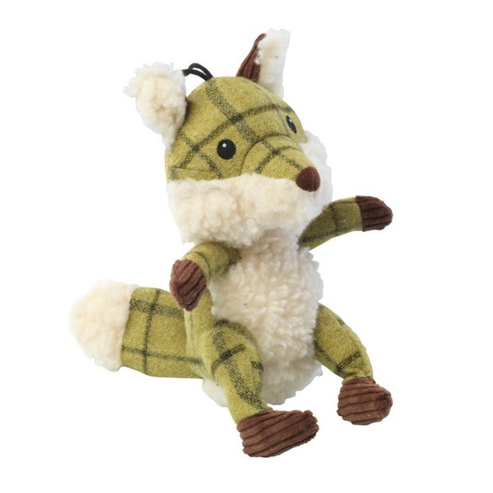 House of Paws Green Tweed Fox - Wuffies