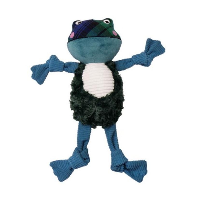 House of Paws Winter Frog Soft Plush Dog Toy - Wuffies