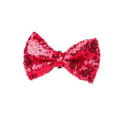 House of Paws Red Sequin Christmas Bow Tie for Dogs