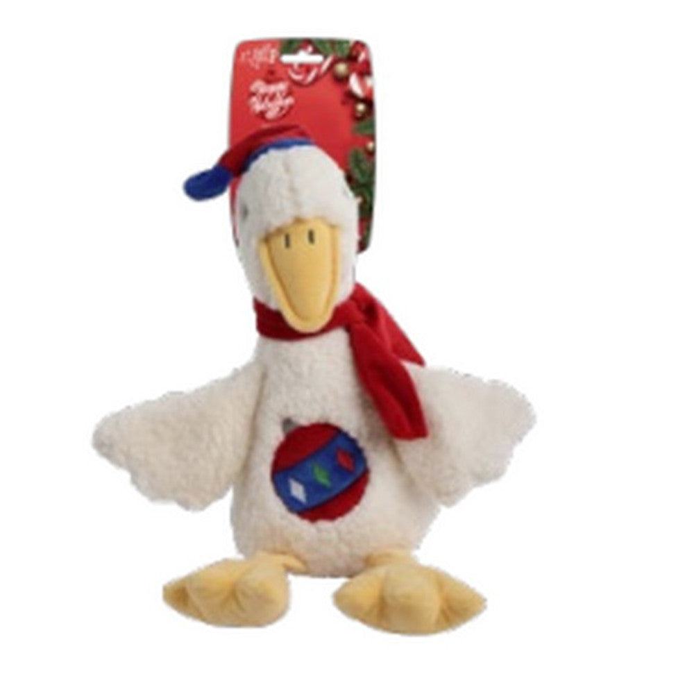 All for Paws Happy Holiday Gift Goose Dog Toy