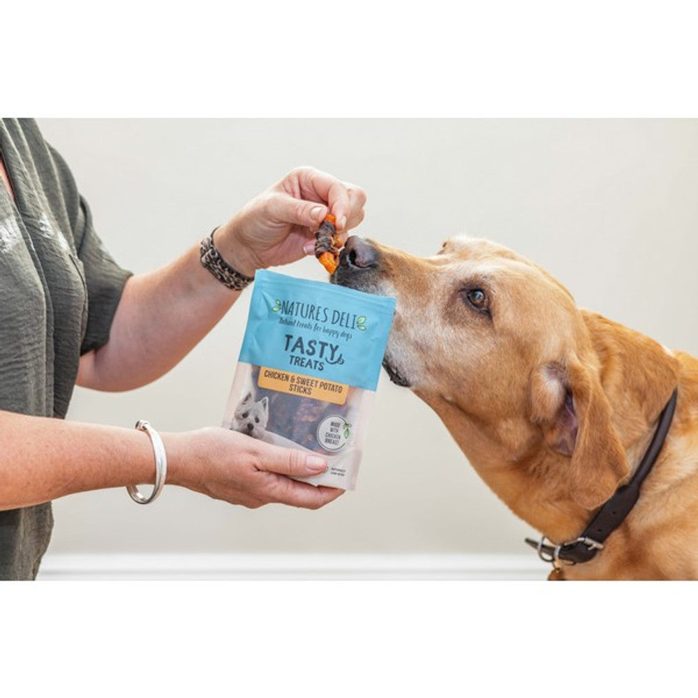 Natures Deli Chicken & Sweet Potato Sticks (100g)
