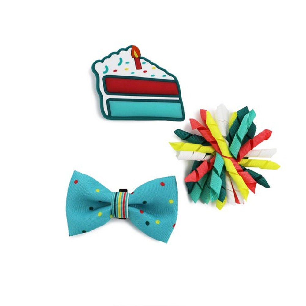 It's My Birthday Collar Accessories (Blue) - Wuffies