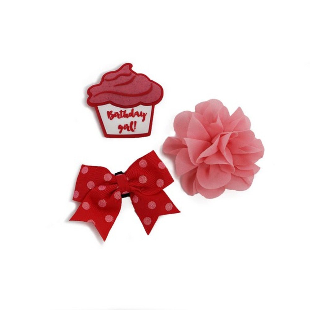 It's My Birthday Collar Accessories (Pink) - Wuffies