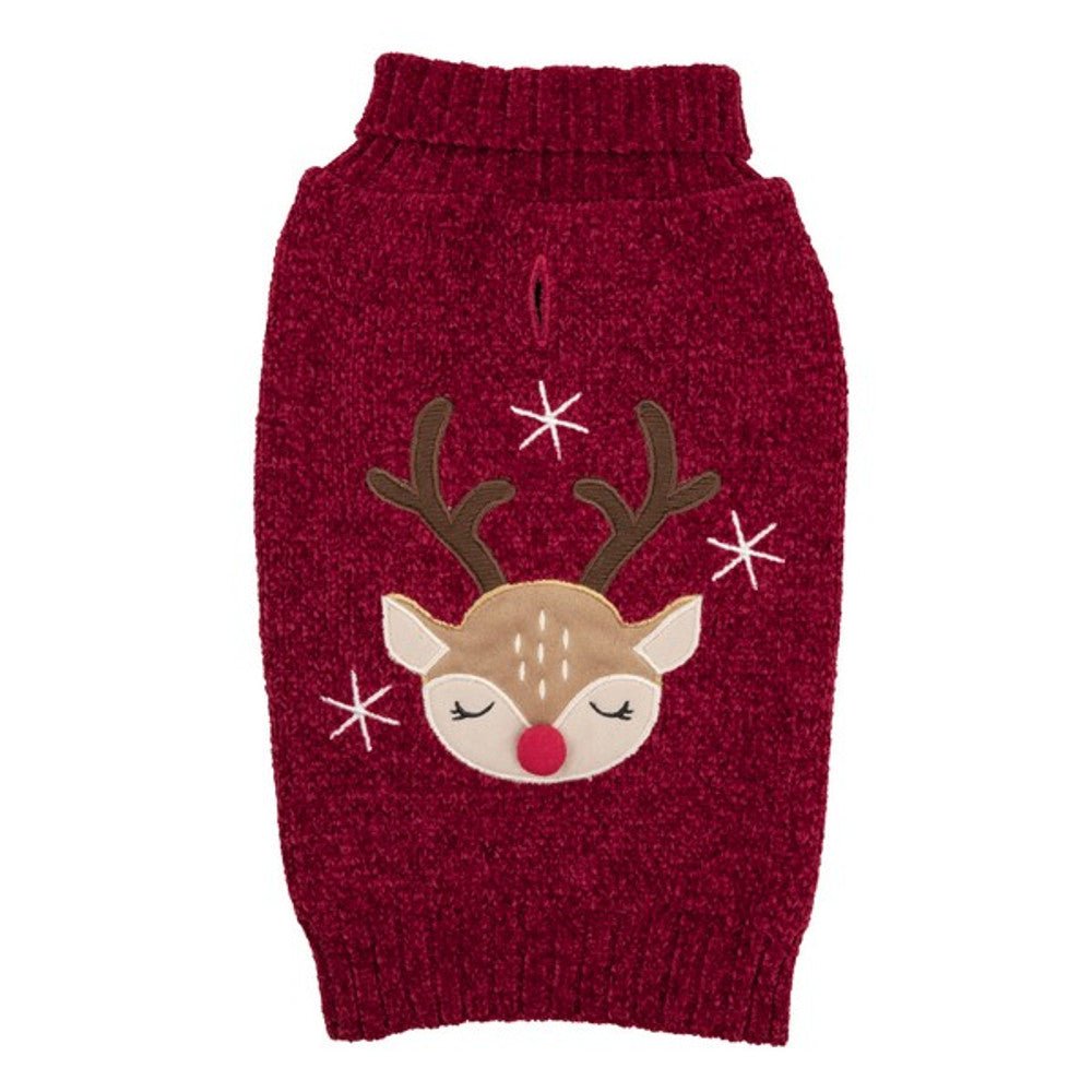 James Marketing Luxe Chenille Rudolf Sweater - Wuffies