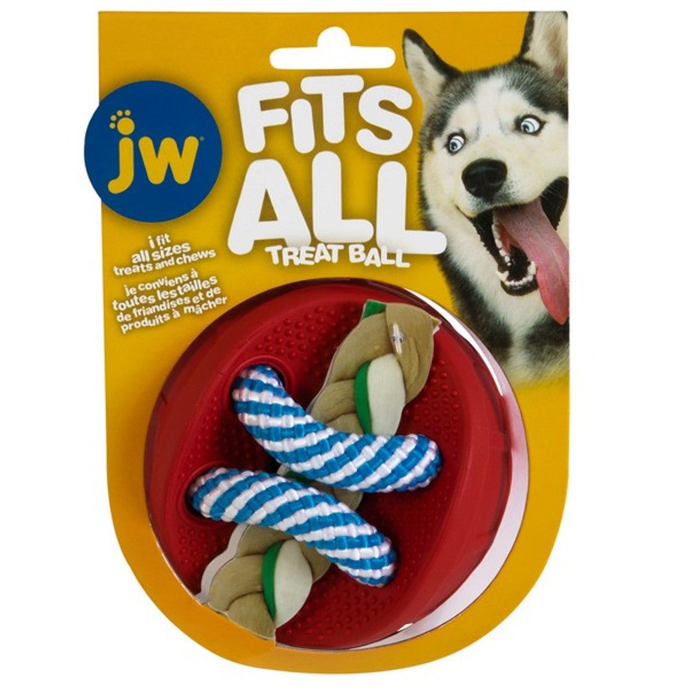 JW Fits All Treat Ball Dog Toy - Wuffies