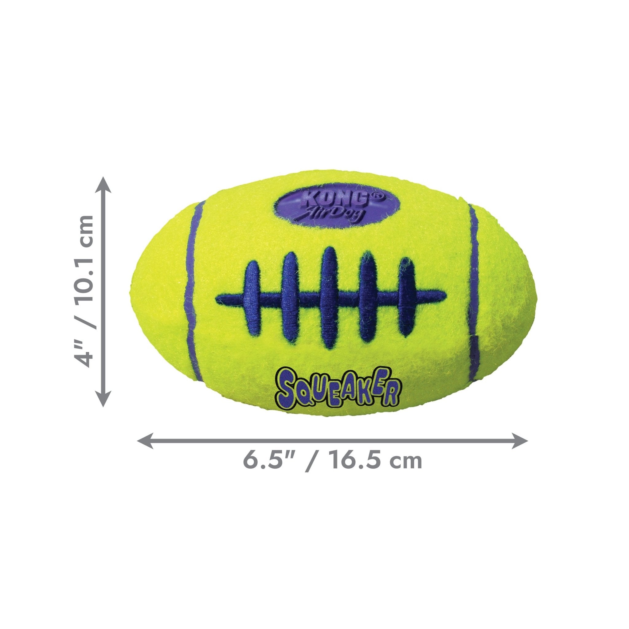 KONG Airdog® Squeaker Football - Wuffies