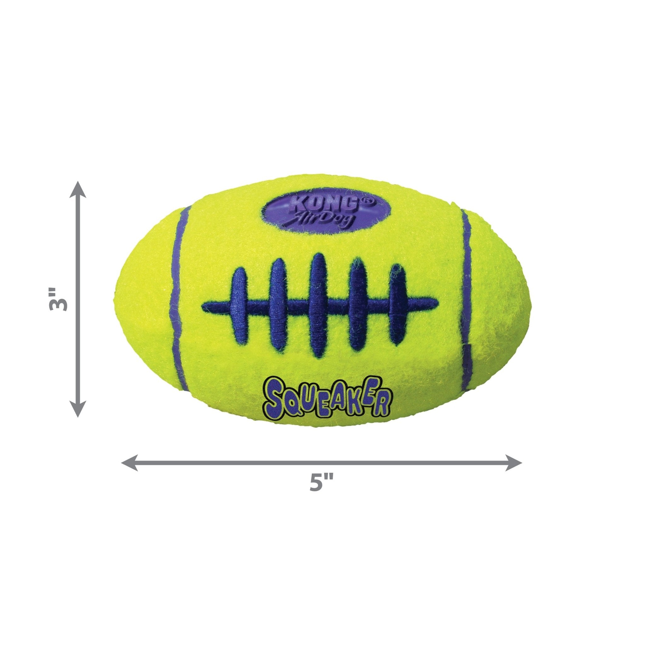 KONG Airdog® Squeaker Football - Wuffies