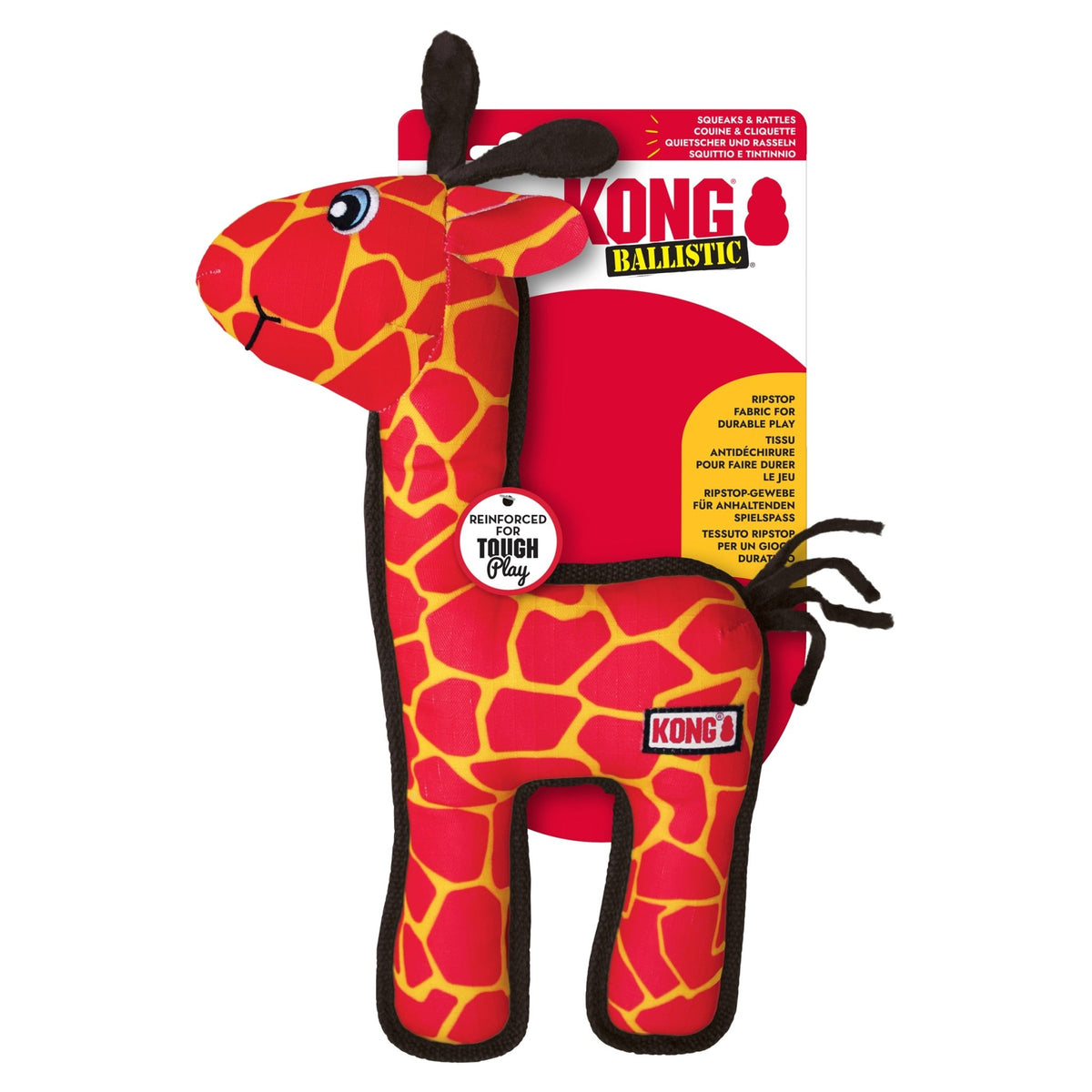 KONG Ballistic Giraffe (M/L) - Wuffies