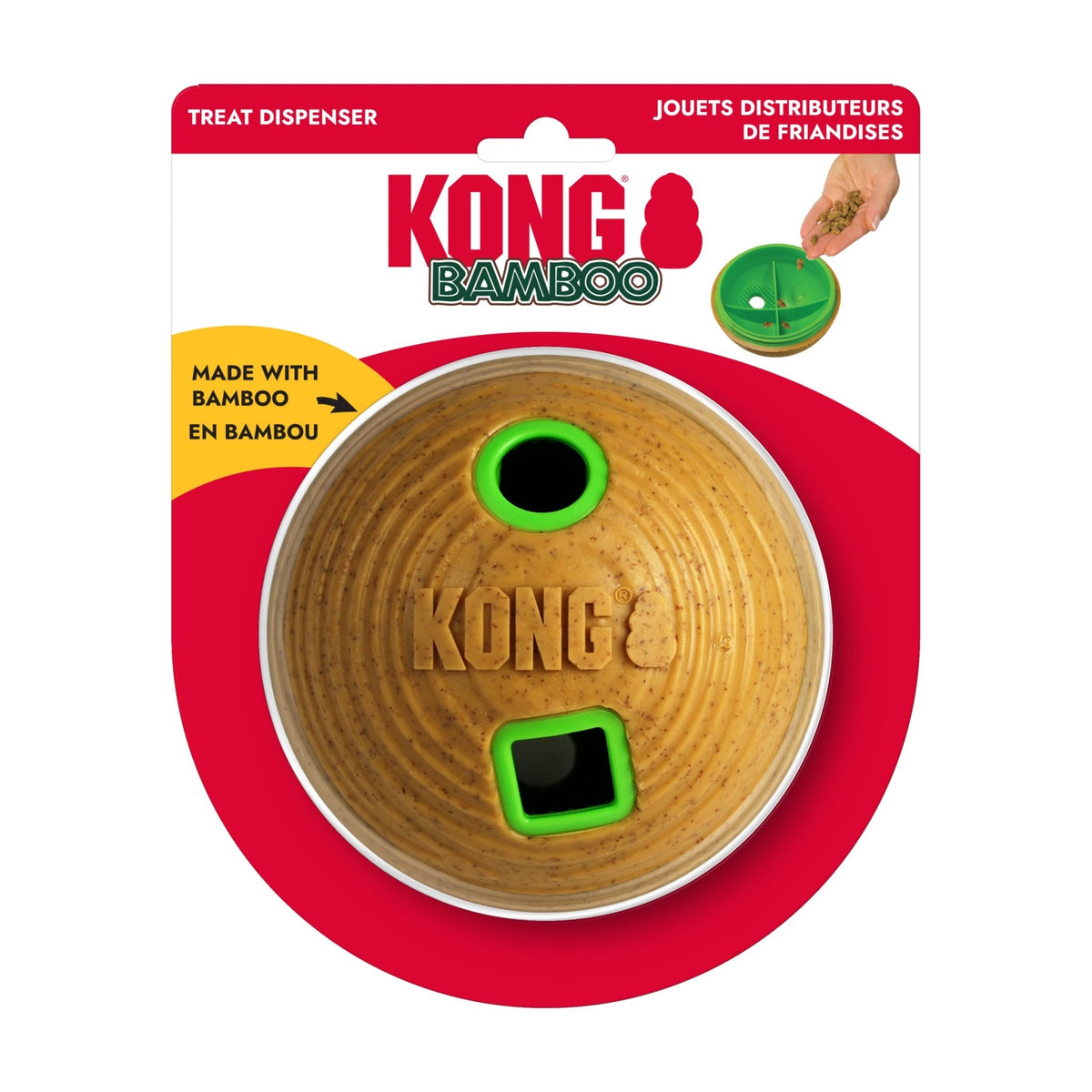 KONG Bamboo Feeder Ball - Wuffies