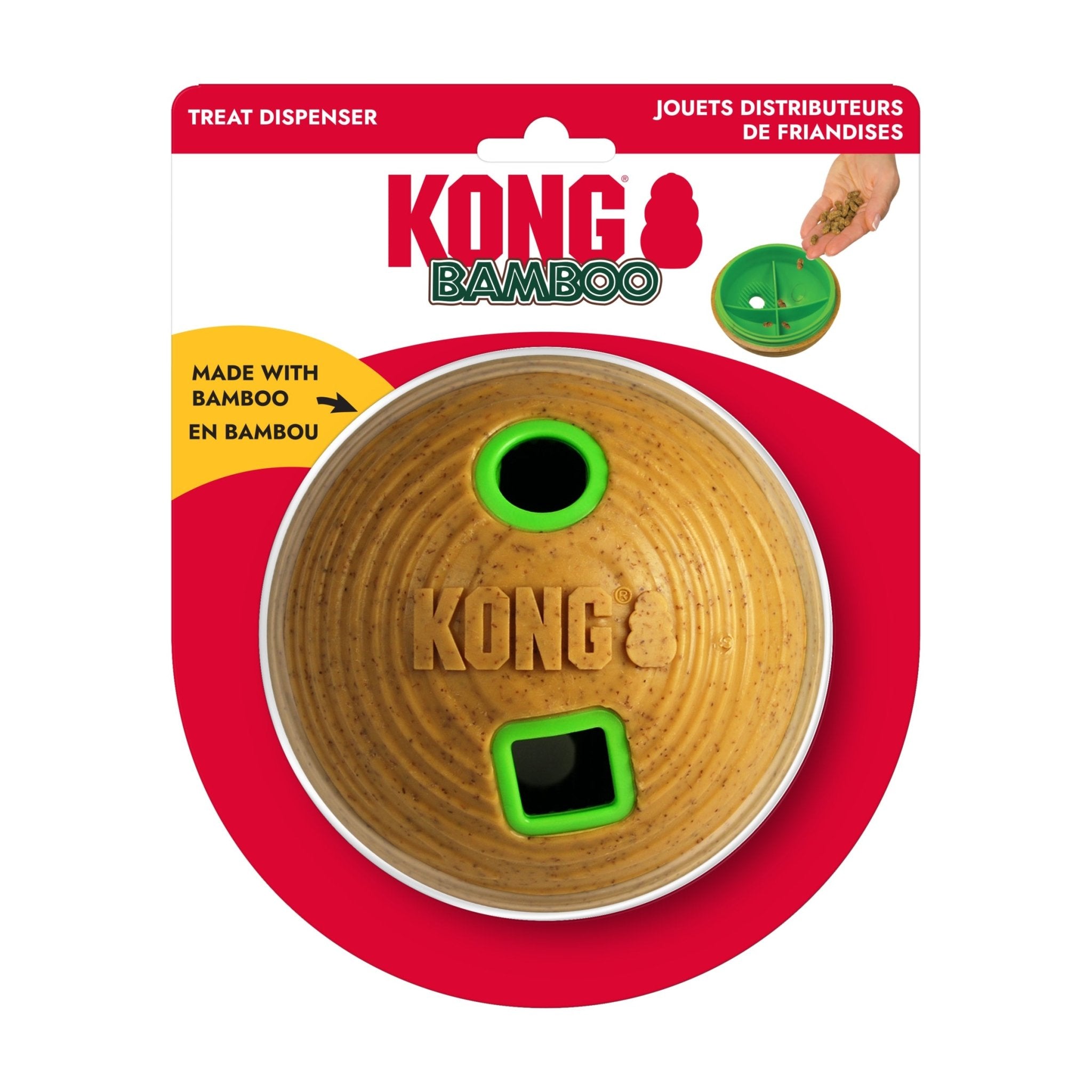 KONG Bamboo Feeder Ball - Wuffies