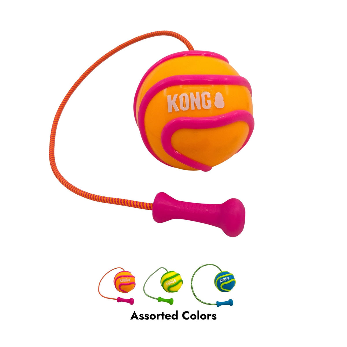 KONG Bunji High-Viz Ball Assorted (Large) - Wuffies