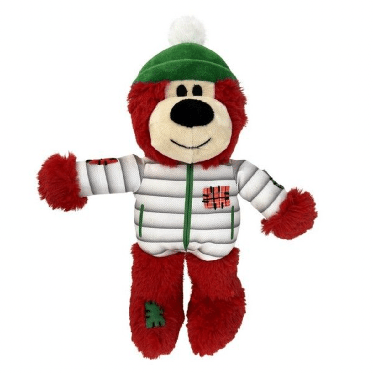 KONG Christmas Holiday Wild Knots Bear (Assorted) - Wuffies