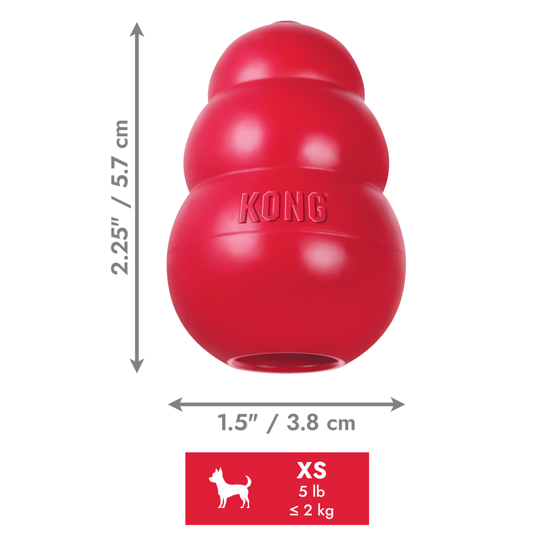 KONG Classic - Wuffies