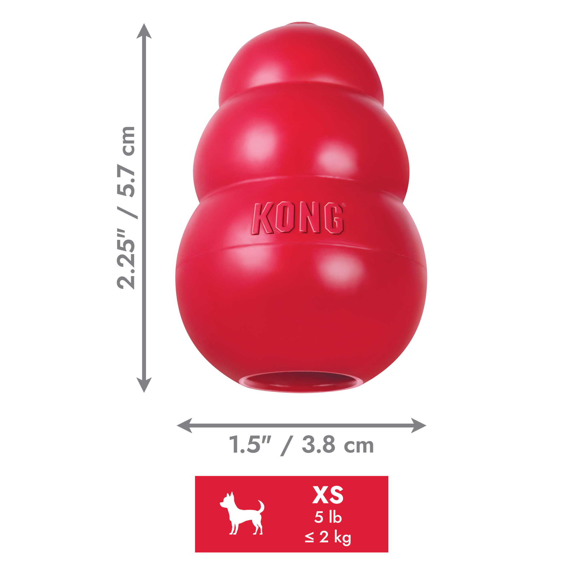 KONG Classic - Wuffies