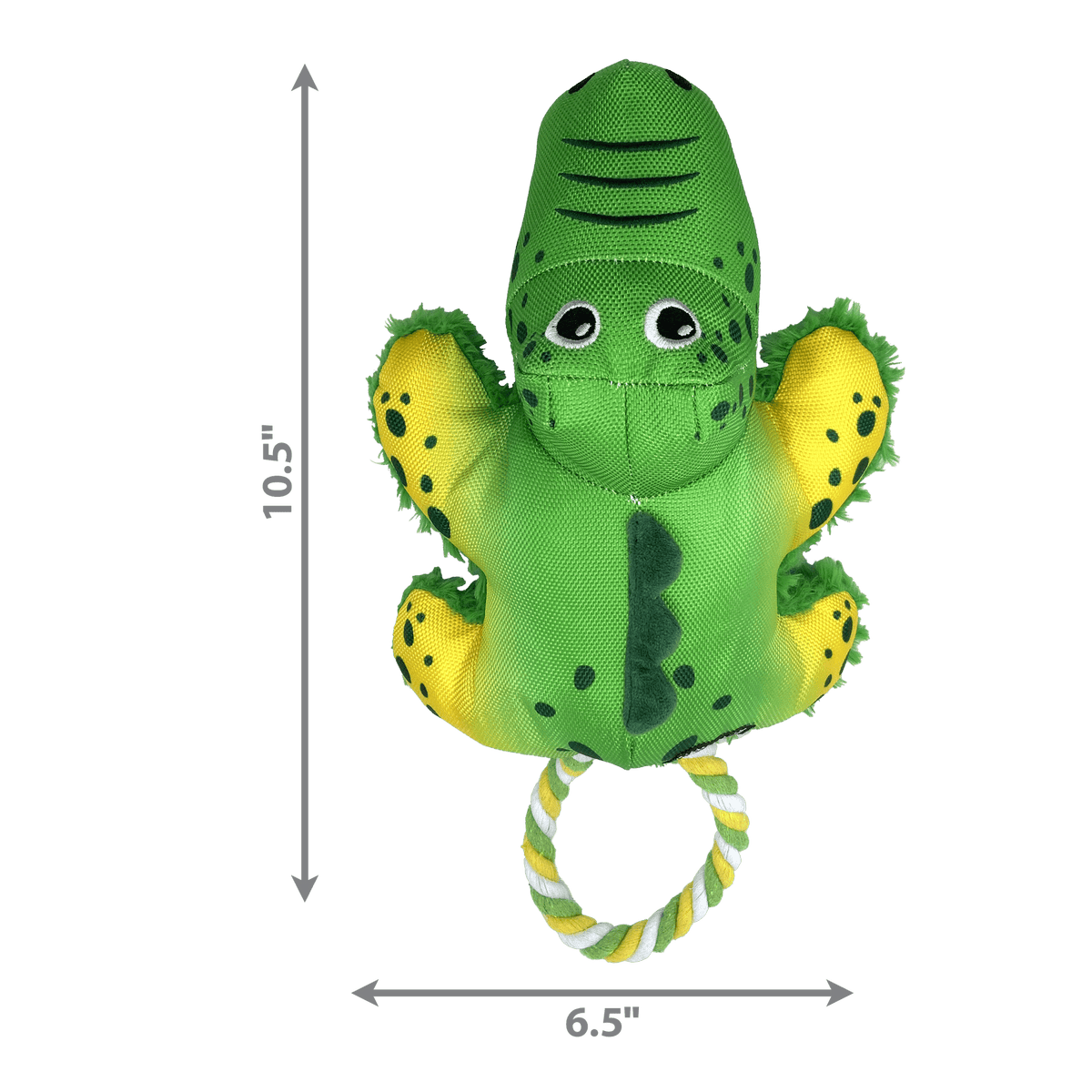 KONG Cozie Tuggz Alligator (M/L) - Wuffies