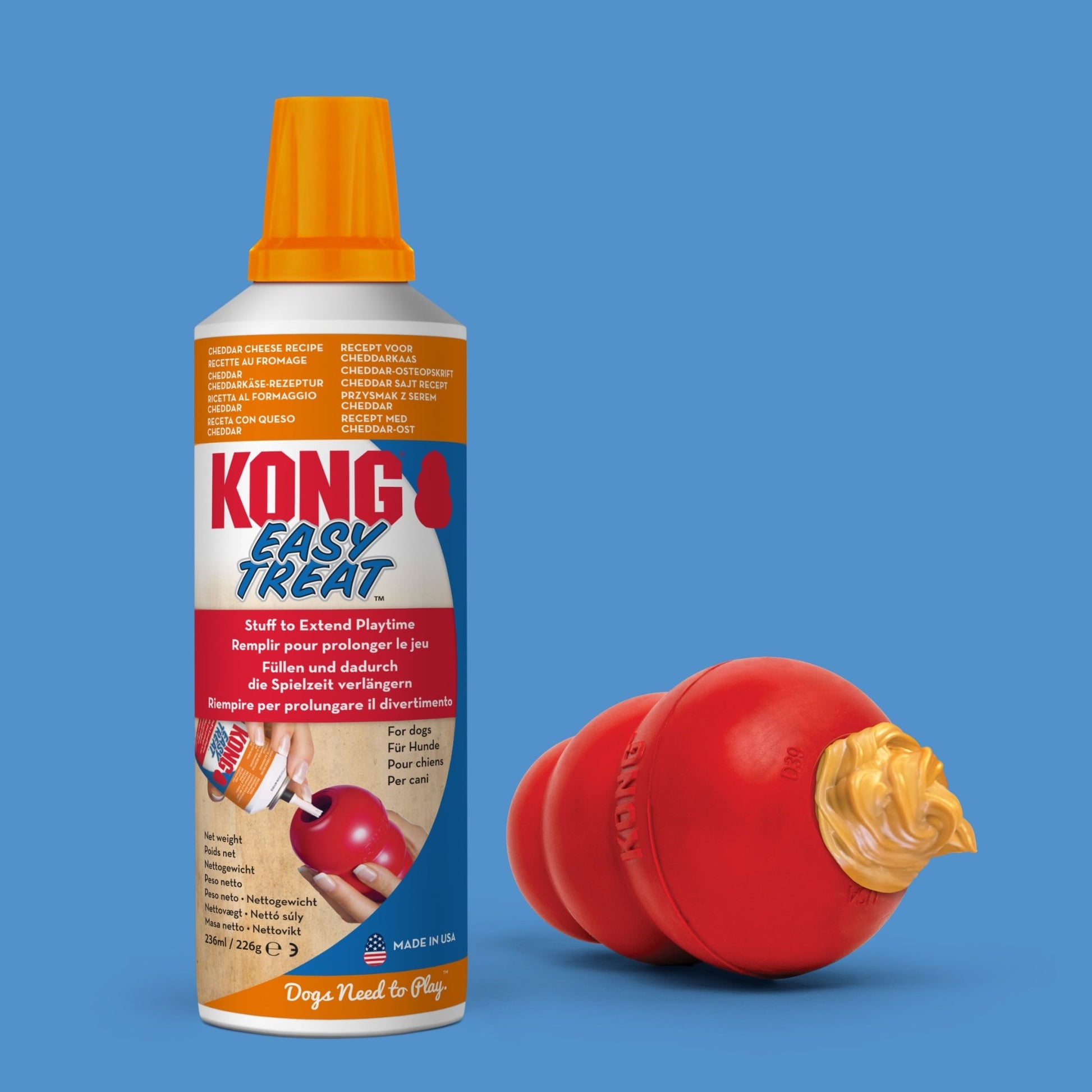 KONG Easy Treat Cheddar Cheese - Wuffies