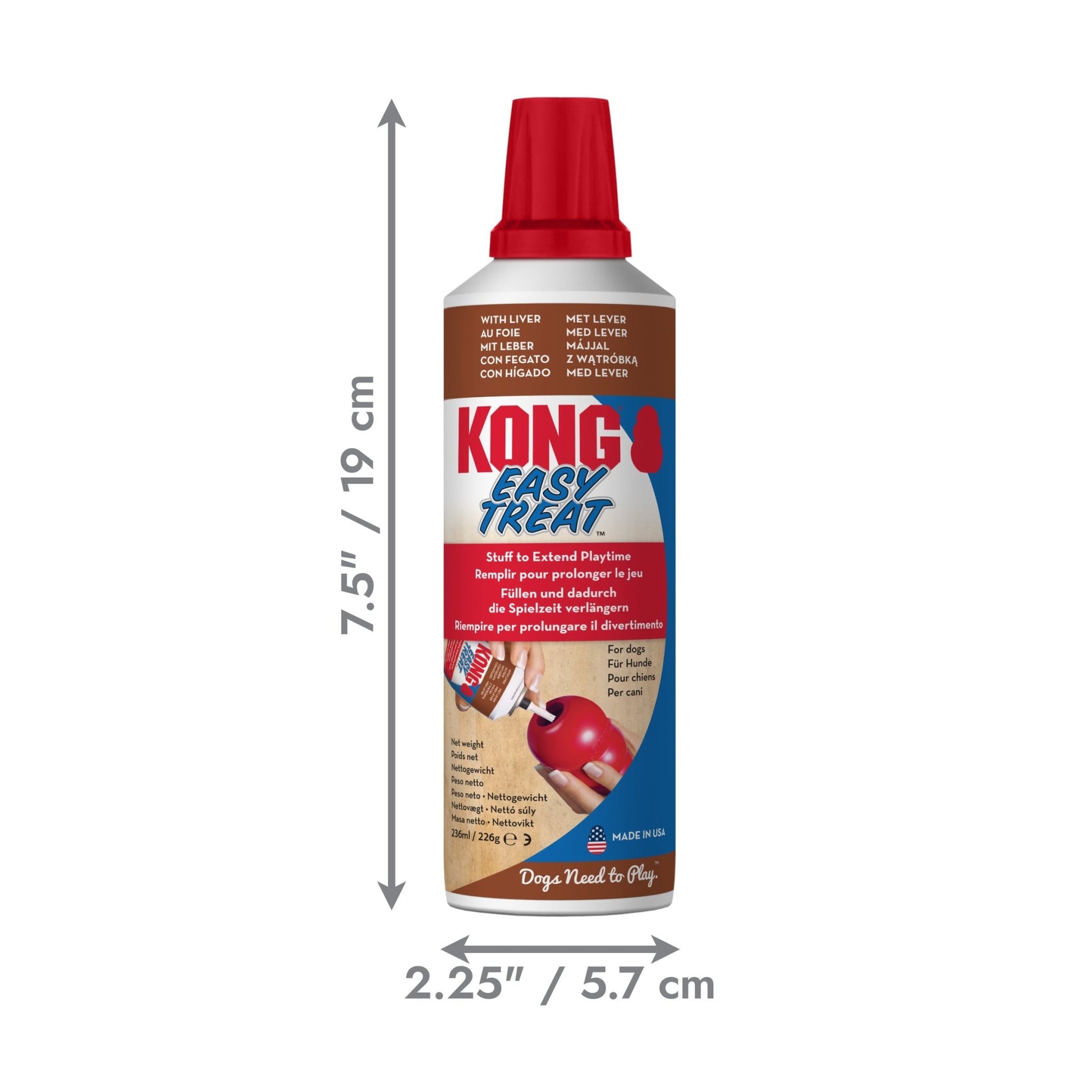 KONG Easy Treat Liver - Wuffies