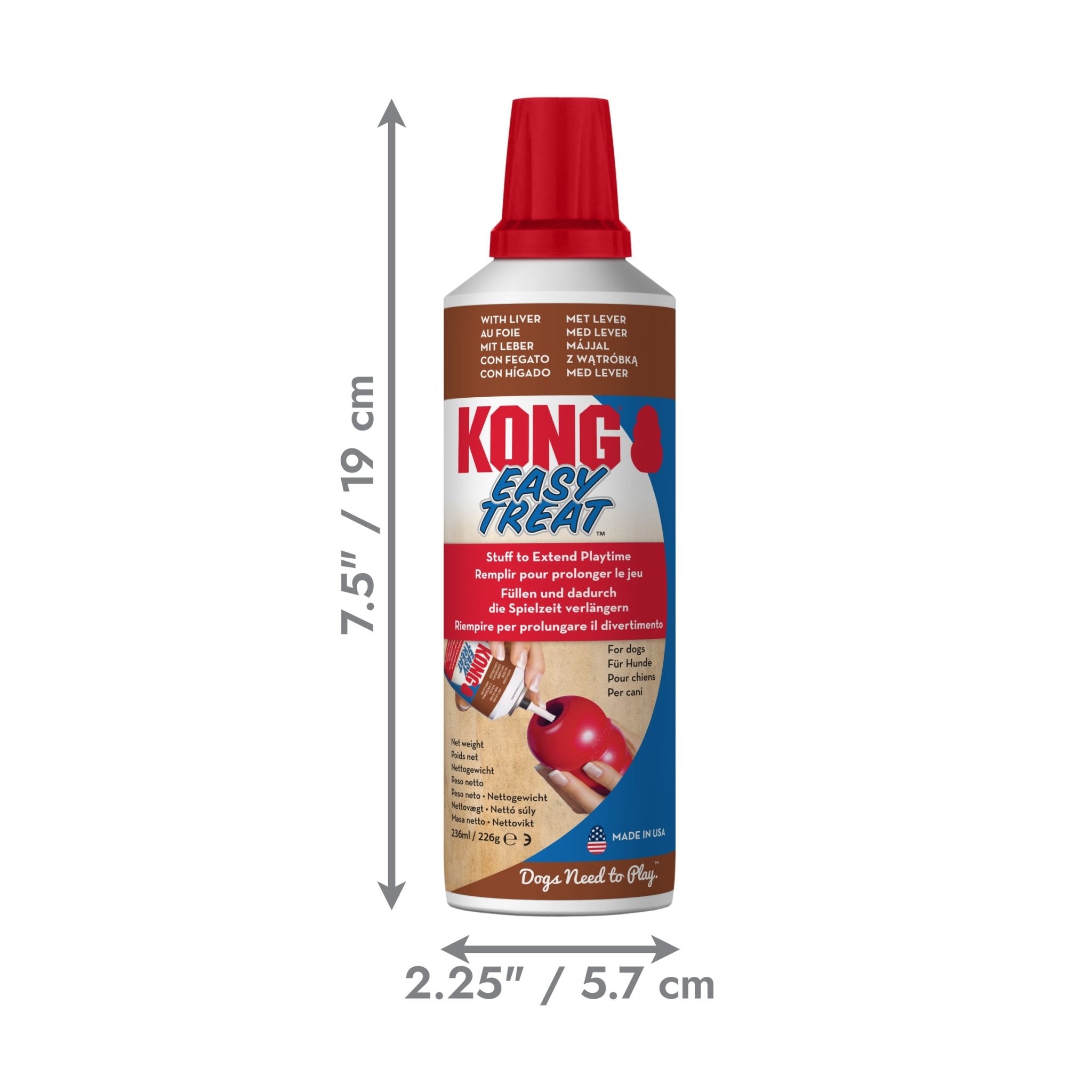 KONG Easy Treat Liver - Wuffies