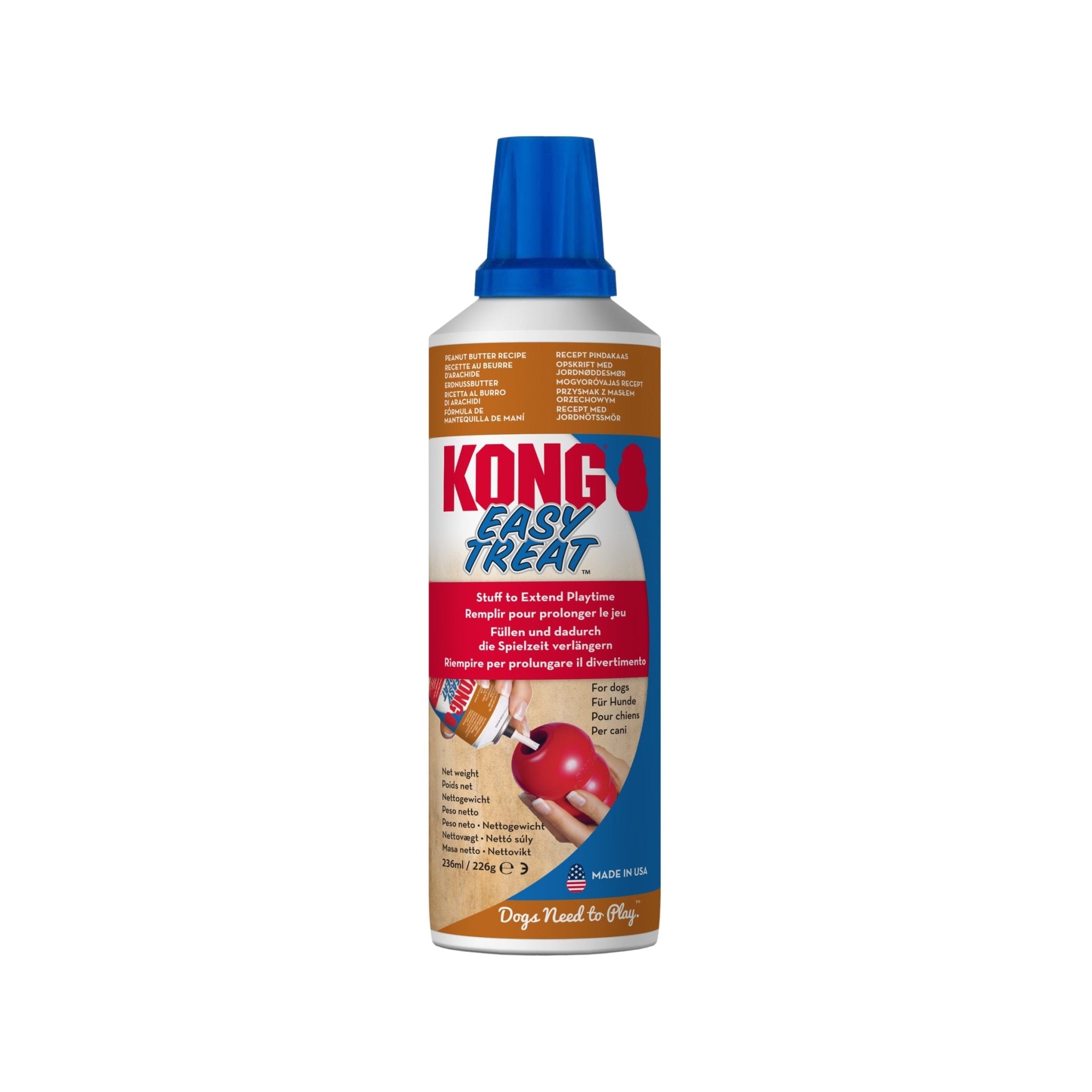 KONG Easy Treat Peanut Butter - Wuffies
