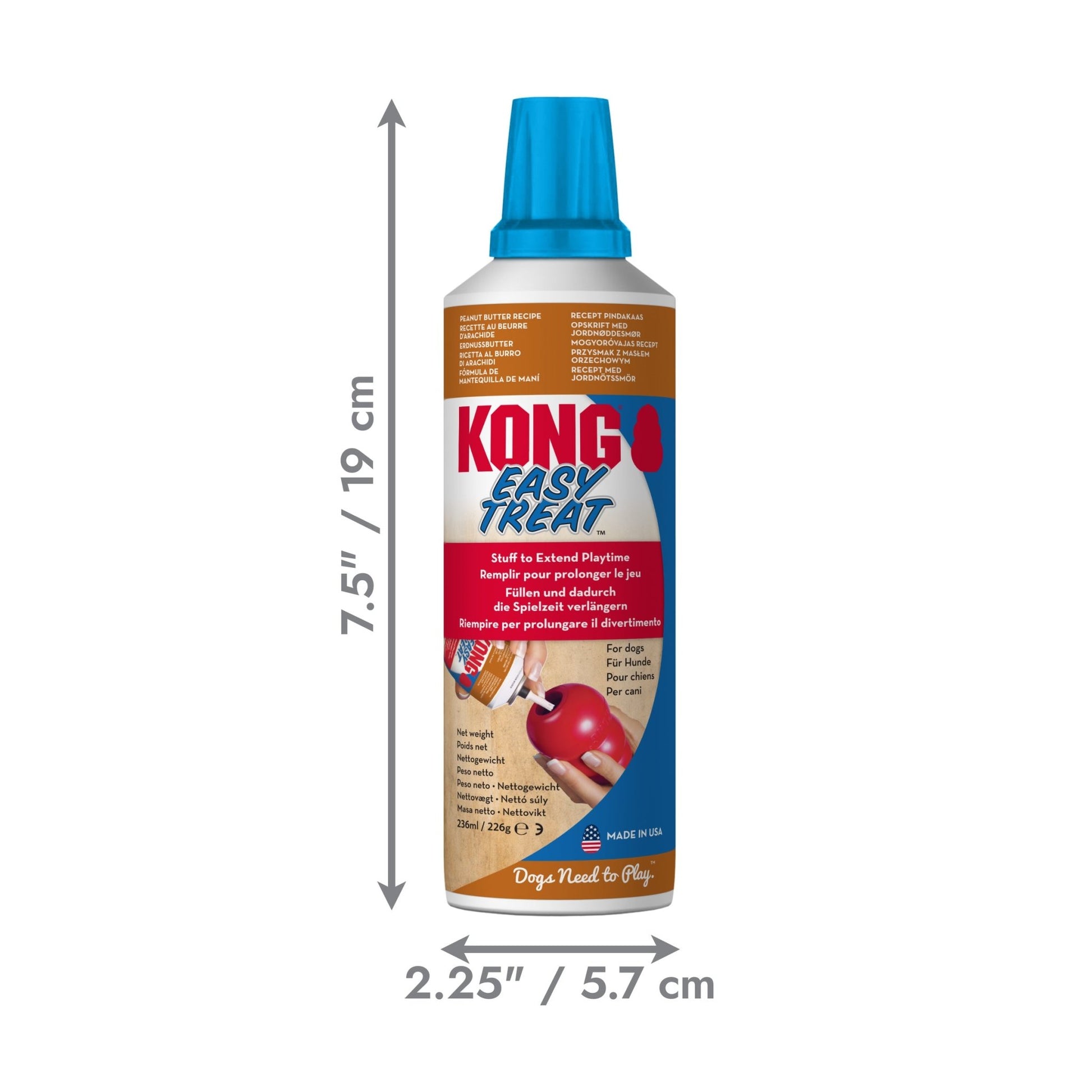 KONG Easy Treat Peanut Butter - Wuffies