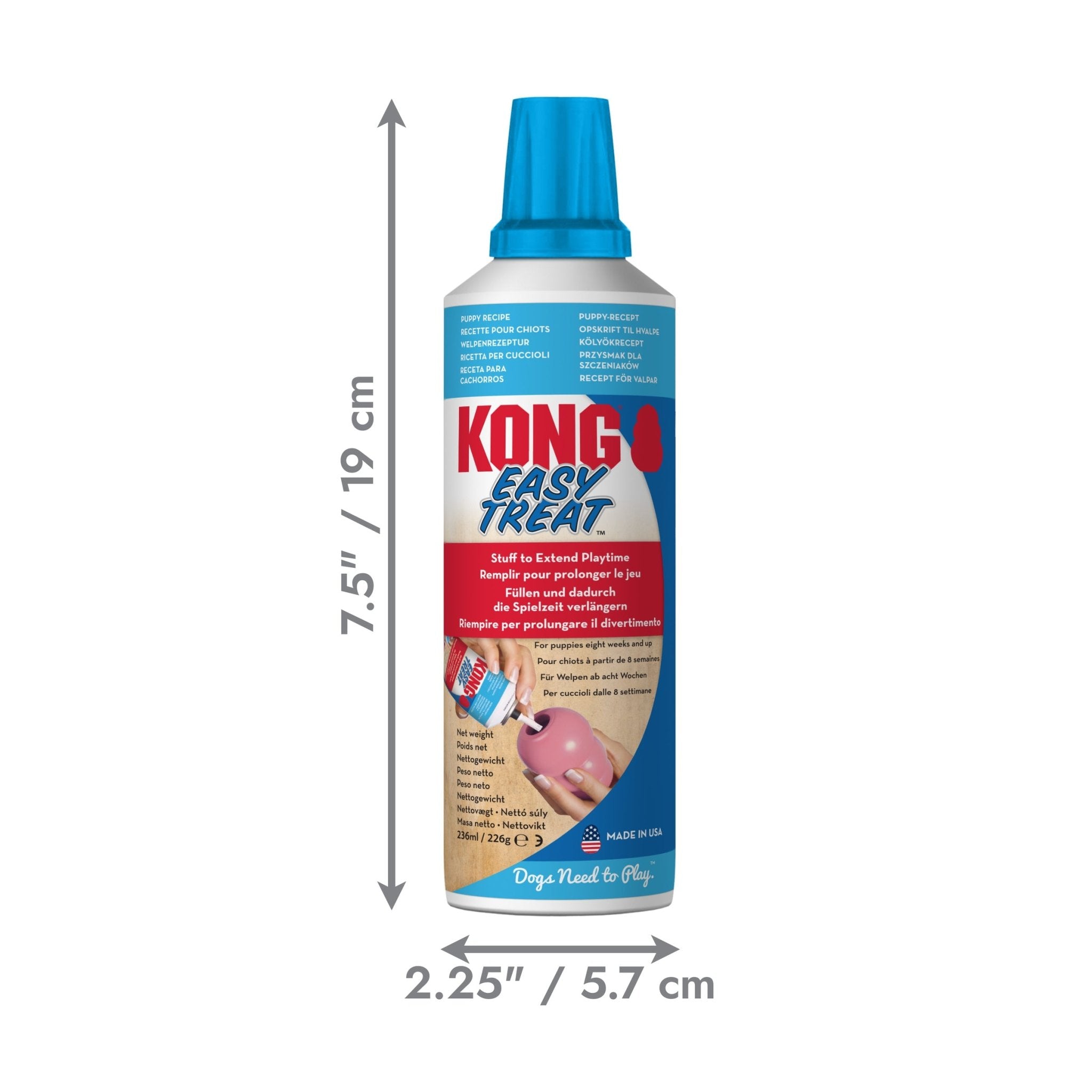 KONG Easy Treat Puppy Chicken - Wuffies