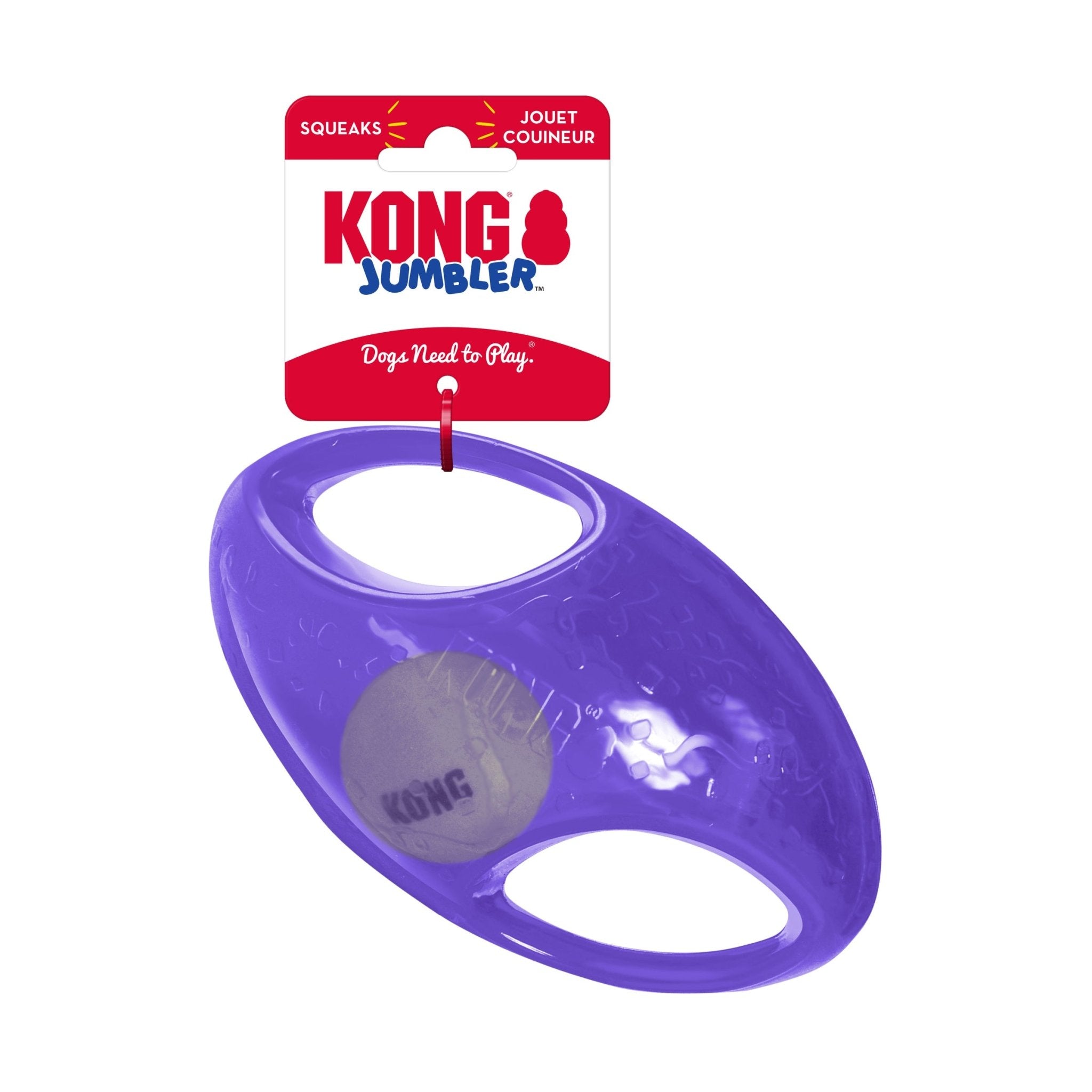 KONG Jumbler Football Assorted - Wuffies
